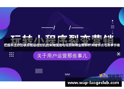 把握关注欧协联赛程最佳时机的实用指南与观赛策略全面解析关键节点与赛季节奏